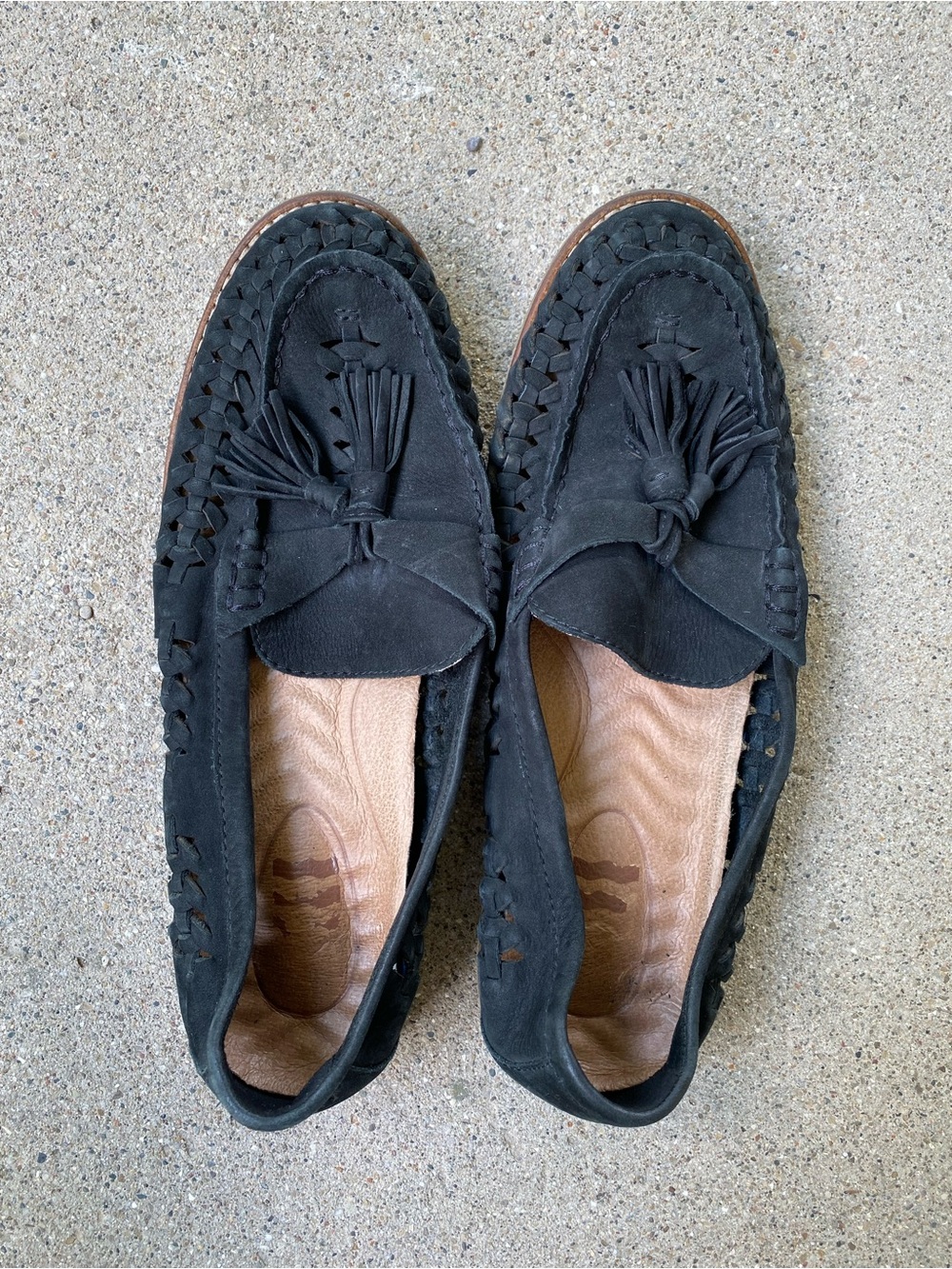 Sperry Seaport Penny Plushwave woven leather loafers